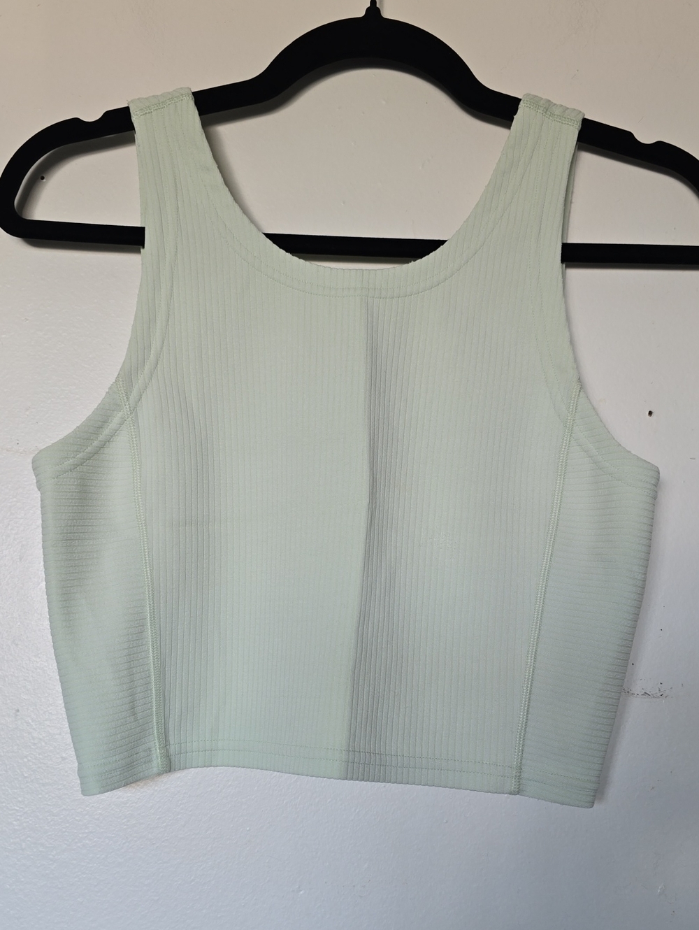 lululemon athletica Mint Ribbed Cropped Tank